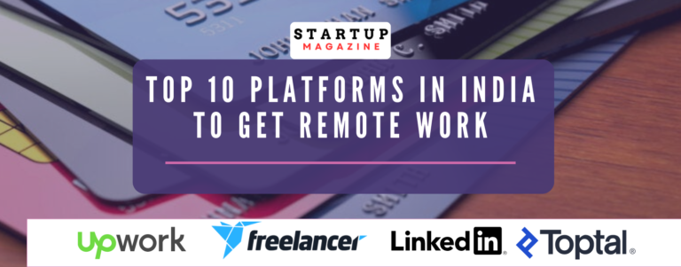 Top 10 Platforms in India to Get Remote Work