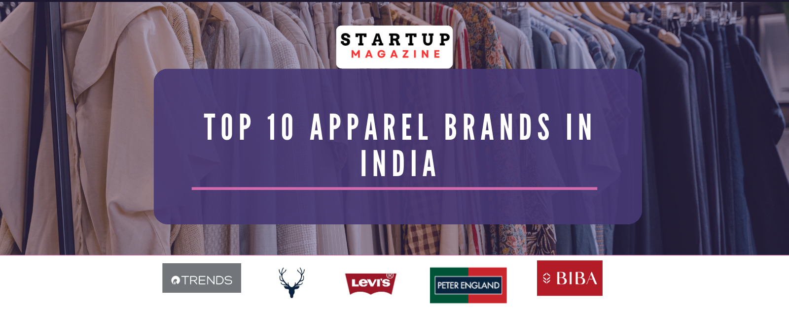 Top 10 Apparel Brands in India