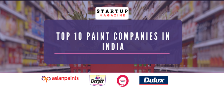 Top 10 Paint Companies in India