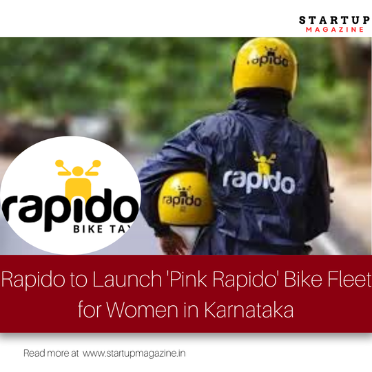 Rapido to Launch 'Pink Rapido' Bike Fleet for Women in Karnataka