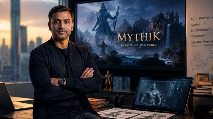 Jason Kothari’s Mythik Raises $5 Million to Scale AI-Driven Global Entertainment Ambitions